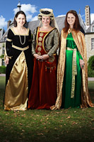 Photo 5880: Banquet Portraits at Abbey Medieval Tournament 2012