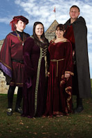 Photo 6128: Banquet Portraits at Abbey Medieval Tournament 2012