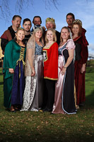 Photo 6135: Banquet Portraits at Abbey Medieval Tournament 2012