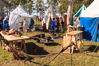 Photo 1144: Encampments at Abbey Medieval Tournament 2013