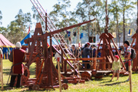 Photo 1805: Encampments at Abbey Medieval Tournament 2013