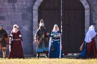Photo 1079: Opening Ceremony at Abbey Medieval Tournament 2013
