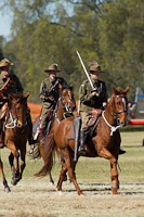 Photo 4100: Charge of Semakh at Air and Land Spectacular - Emu Gully 2012