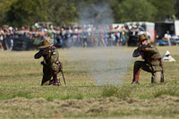 Photo 4130: Charge of Semakh at Air and Land Spectacular - Emu Gully 2012