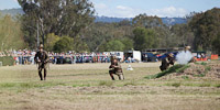 Photo 42090: Charge of Semakh at Air and Land Spectacular - Emu Gully 2012