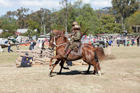 Photo 42300: Charge of Semakh at Air and Land Spectacular - Emu Gully 2012