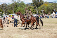 Photo 42350: Charge of Semakh at Air and Land Spectacular - Emu Gully 2012