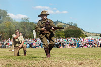 Photo 8940: Charge of Semakh at Air and Land Spectacular - Emu Gully 2012