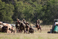 Photo 45710: Charge of Semakh at Air and Land Spectacular - Emu Gully 2012