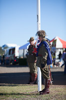 Photo 41710: Flag Raising at Air and Land Spectacular - Emu Gully 2012