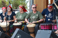Photo 215: Community Drumming at Grotto Fest 2012