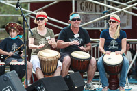 Photo 227: Community Drumming at Grotto Fest 2012