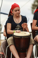 Photo 243: Community Drumming at Grotto Fest 2012