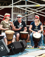 Photo 255: Community Drumming at Grotto Fest 2012