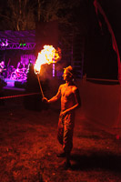 Photo 166: Fire Twirlers at Grotto Fest 2012