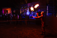 Photo 209: Fire Twirlers at Grotto Fest 2012