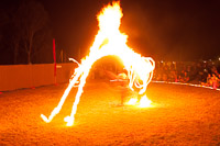 Photo 4183: Fire  Twirlers at Grottofest 2013