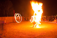 Photo 4184: Fire  Twirlers at Grottofest 2013