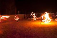 Photo 4216: Fire  Twirlers at Grottofest 2013