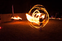 Photo 4227: Fire  Twirlers at Grottofest 2013