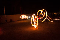 Photo 4230: Fire  Twirlers at Grottofest 2013